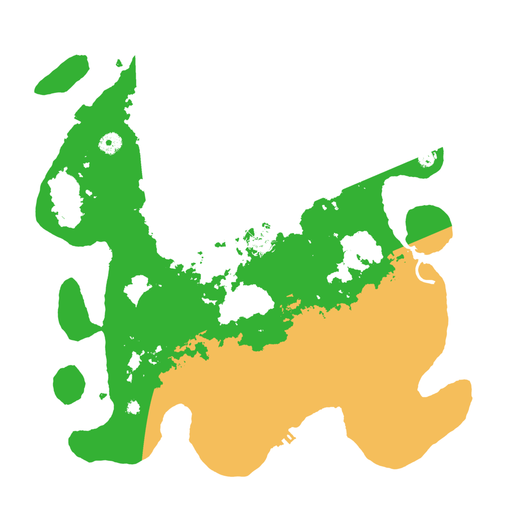 Biome Rust Map: Procedural Map, Size: 3500, Seed: 1324956722