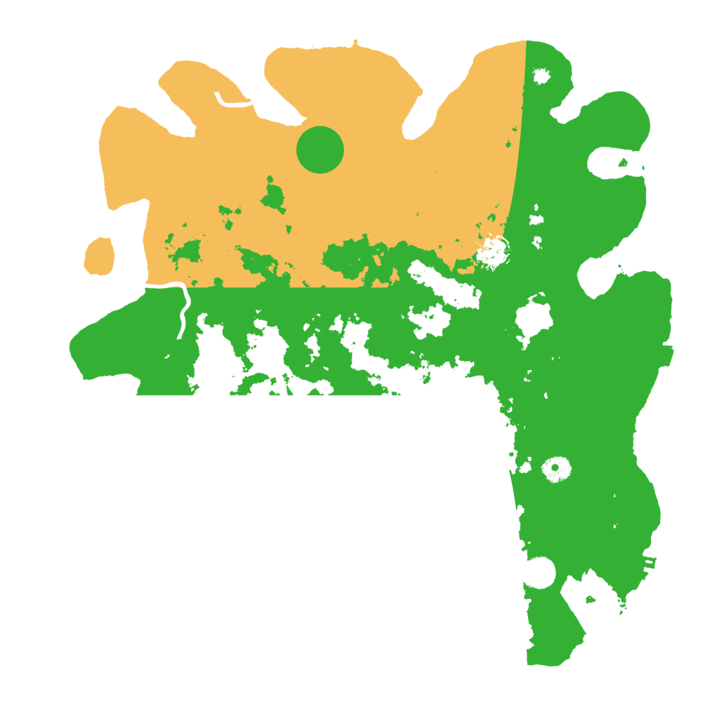 Biome Rust Map: Procedural Map, Size: 4000, Seed: 1253023743
