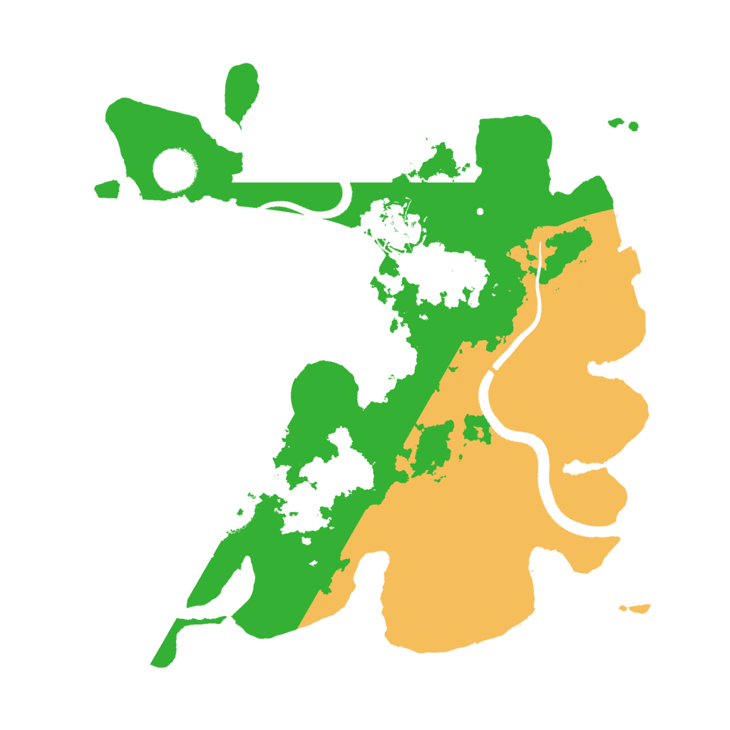 Biome Rust Map: Procedural Map, Size: 3000, Seed: 1706862677
