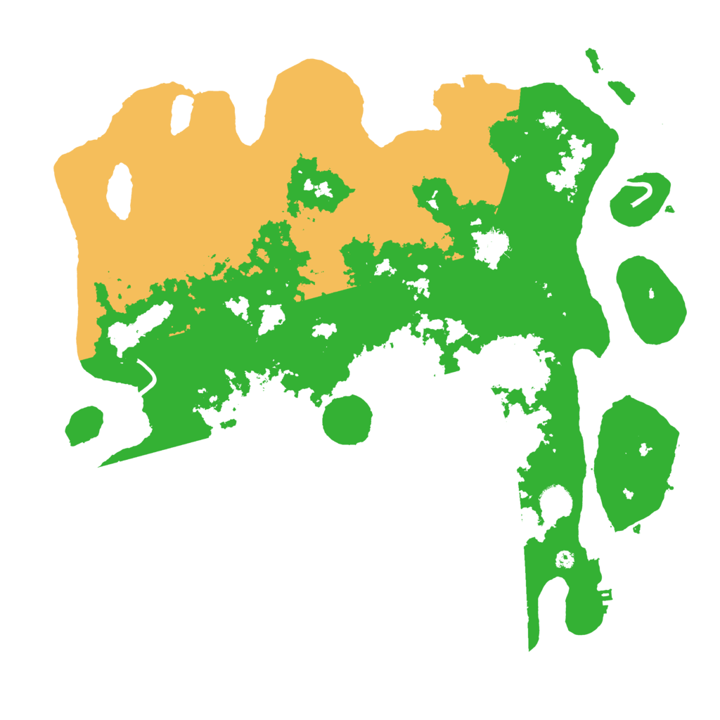 Biome Rust Map: Procedural Map, Size: 4000, Seed: 2085216485