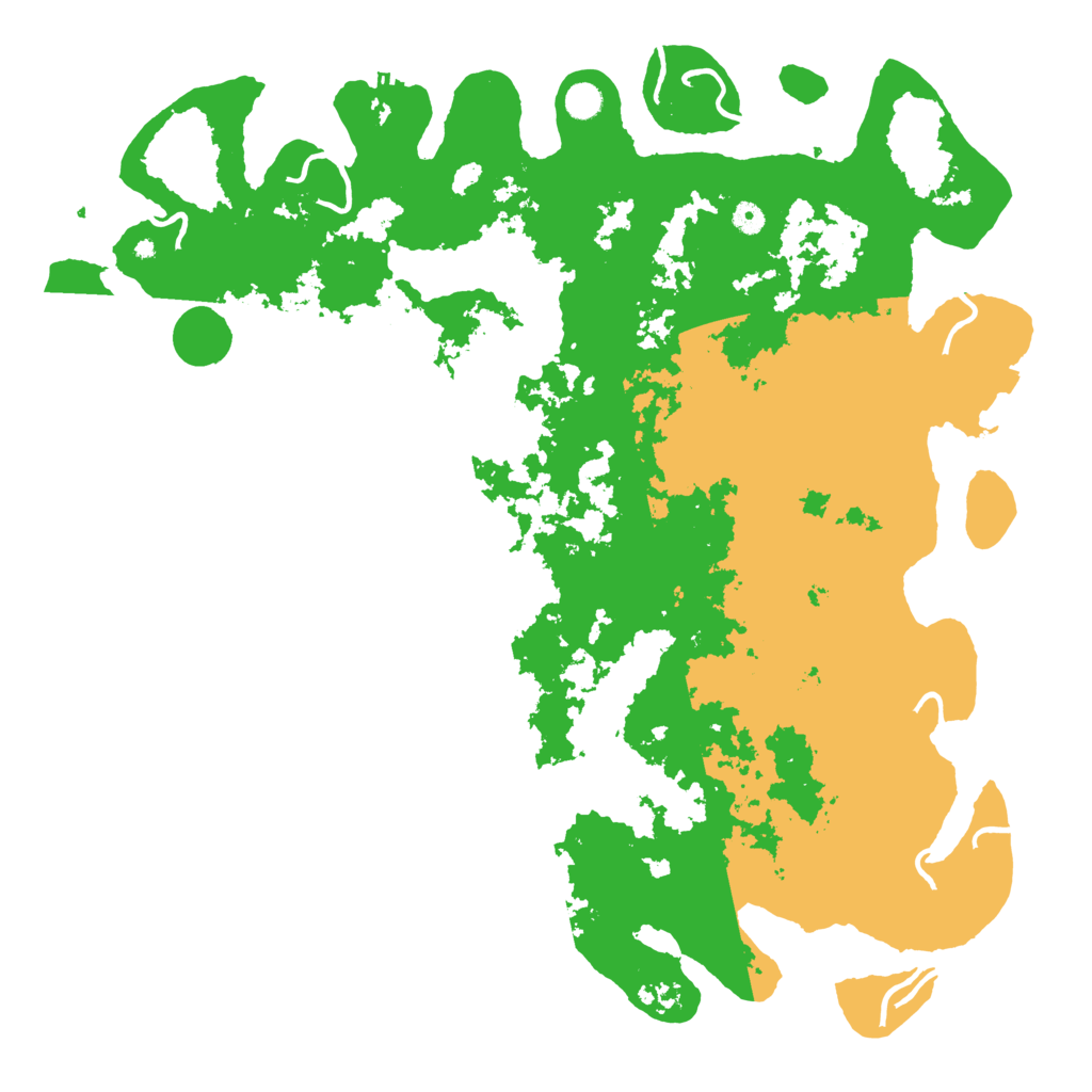 Biome Rust Map: Procedural Map, Size: 5200, Seed: 450643473