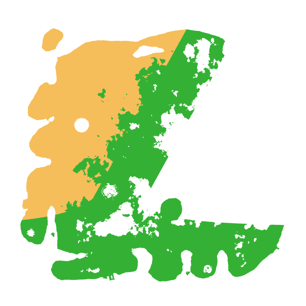 Biome Rust Map: Procedural Map, Size: 3750, Seed: 126780547