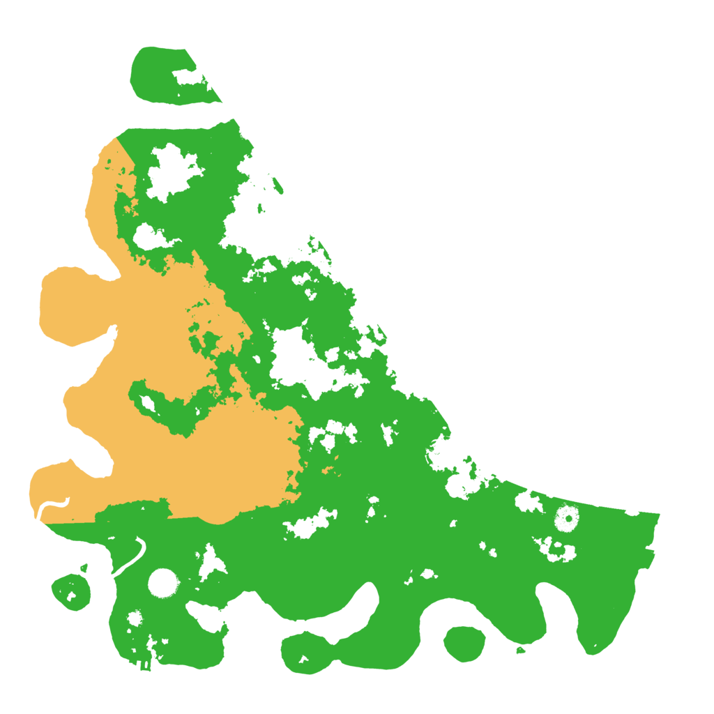 Biome Rust Map: Procedural Map, Size: 4250, Seed: 1664