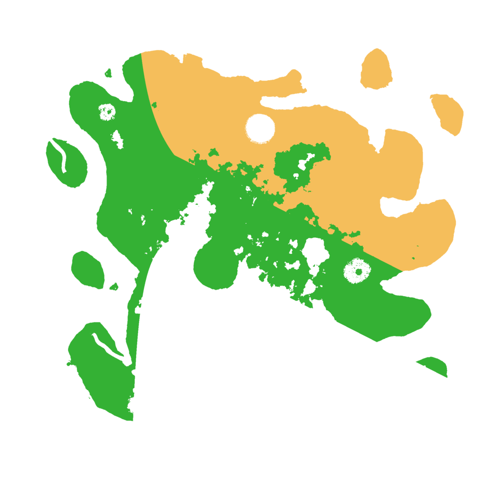 Biome Rust Map: Procedural Map, Size: 3000, Seed: 1627905