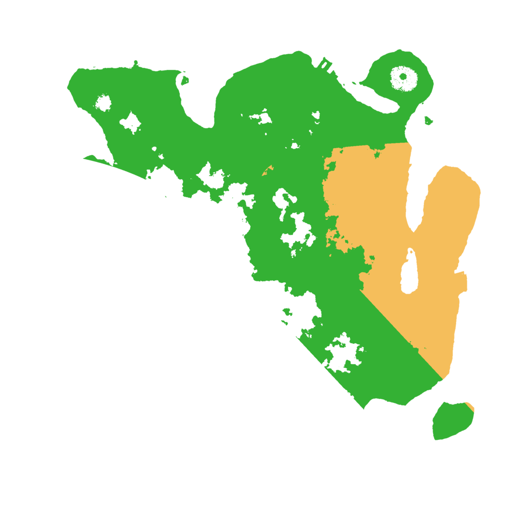 Biome Rust Map: Procedural Map, Size: 3000, Seed: 728184860