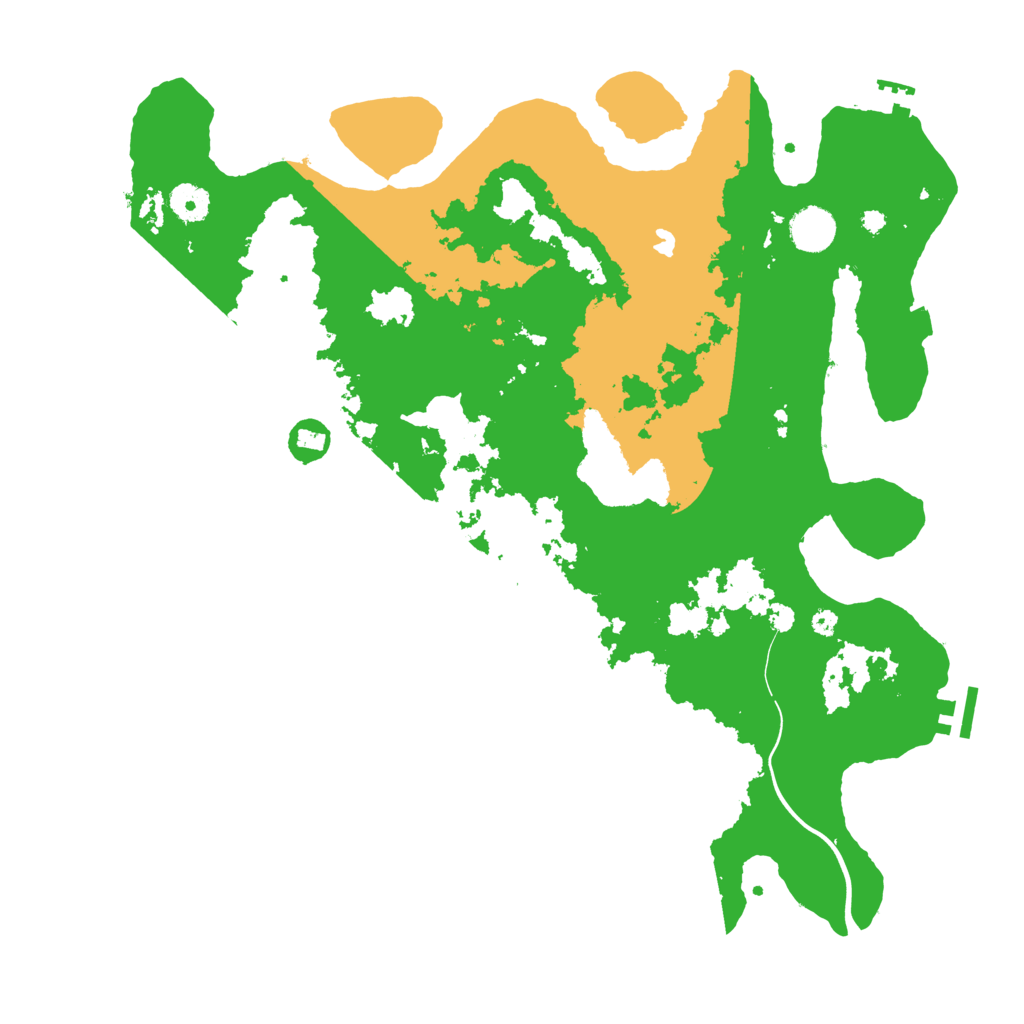 Biome Rust Map: Procedural Map, Size: 4000, Seed: 83994217