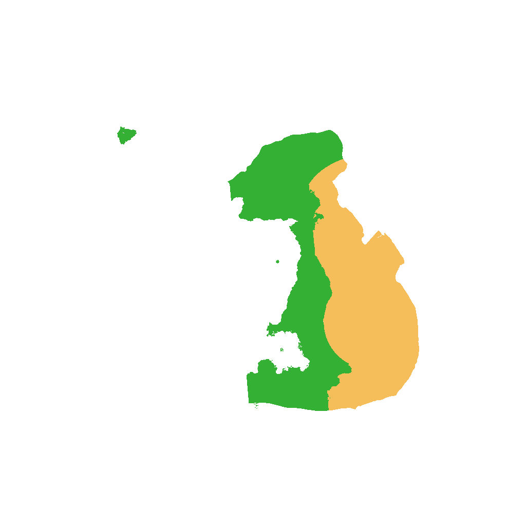 Biome Rust Map: Procedural Map, Size: 1500, Seed: 1016200689