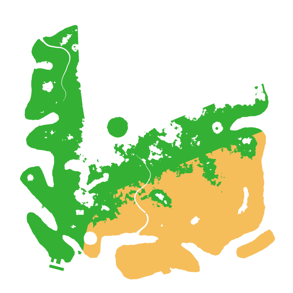 Biome Rust Map: Procedural Map, Size: 4000, Seed: 821223812