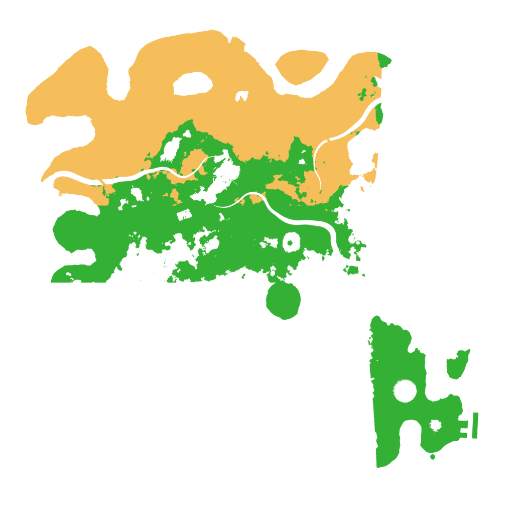 Biome Rust Map: Procedural Map, Size: 4000, Seed: 114645249