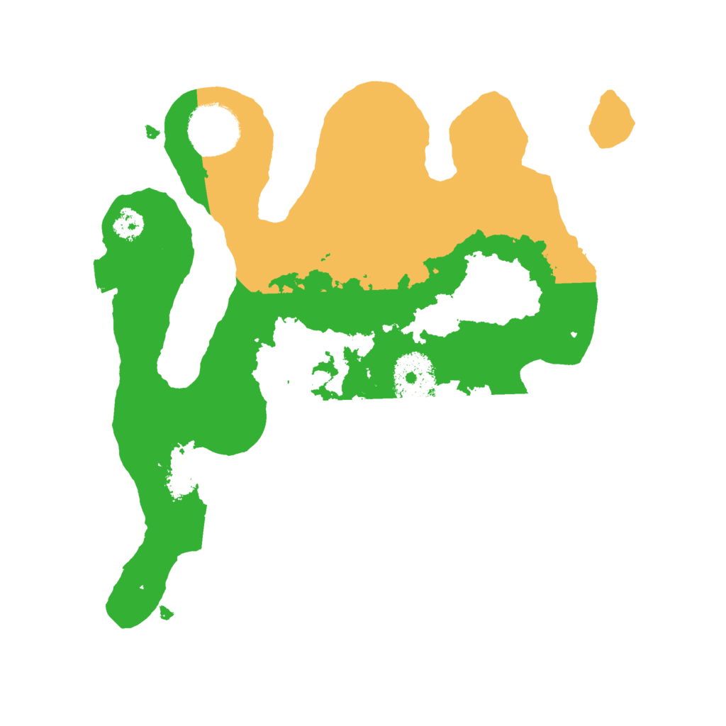 Biome Rust Map: Procedural Map, Size: 2500, Seed: 212
