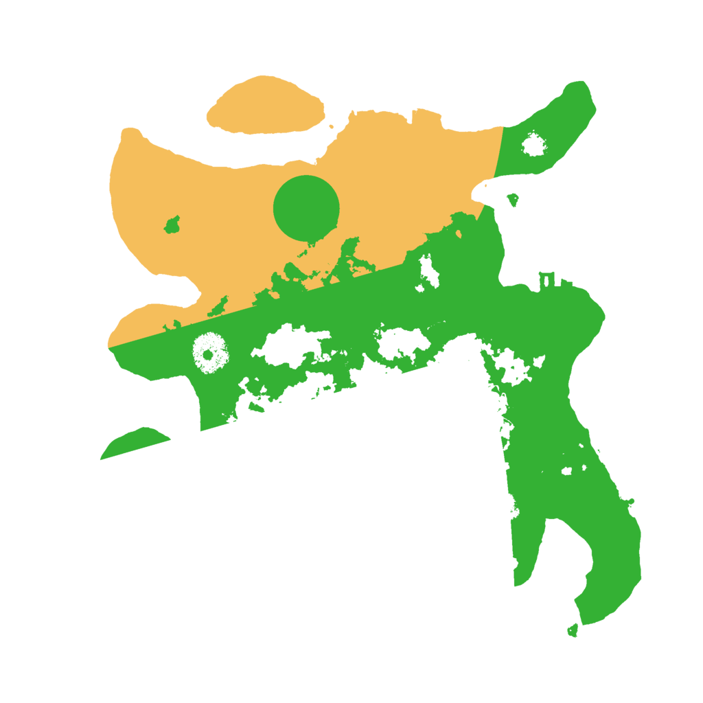 Biome Rust Map: Procedural Map, Size: 2800, Seed: 21270