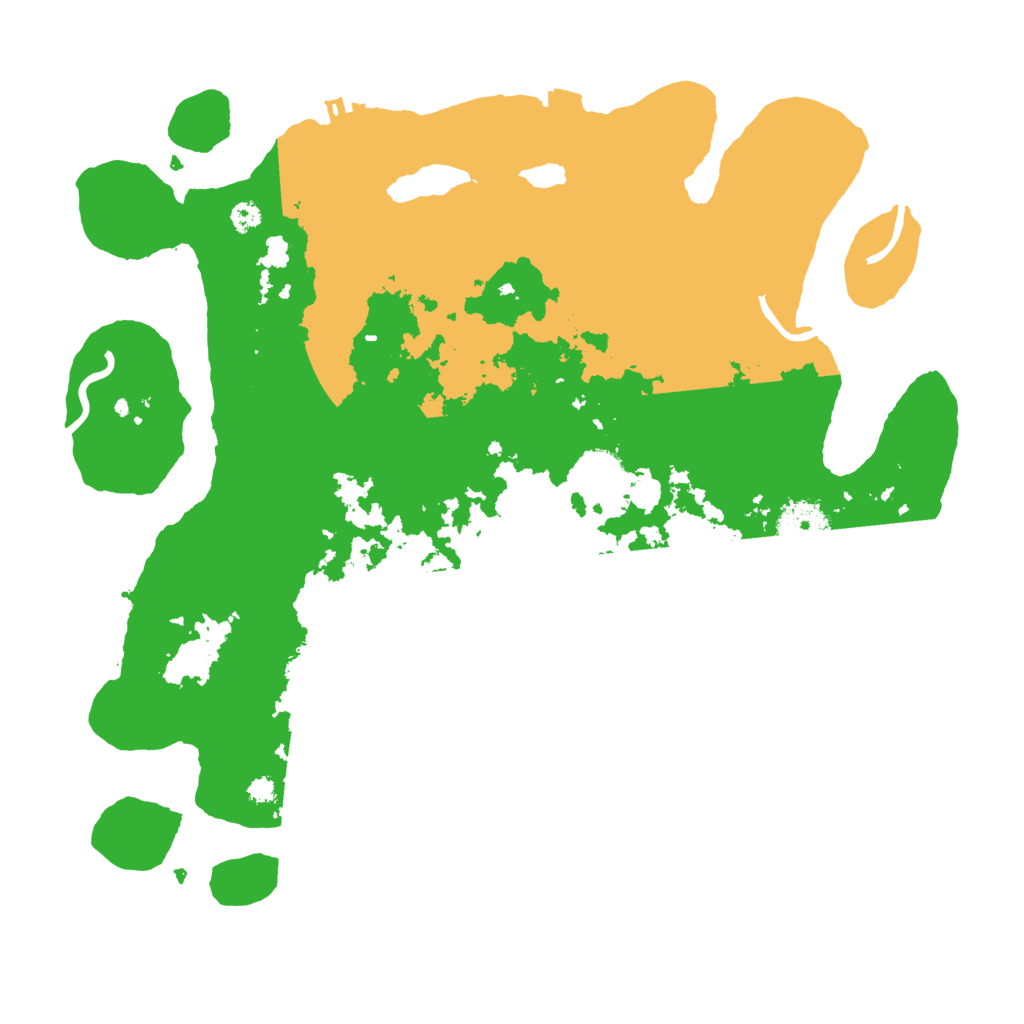 Biome Rust Map: Procedural Map, Size: 3500, Seed: 1591858960