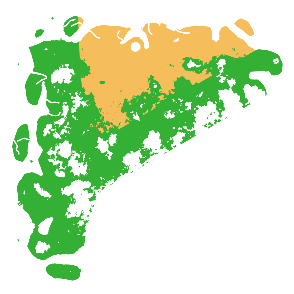 Biome Rust Map: Procedural Map, Size: 5400, Seed: 829547469