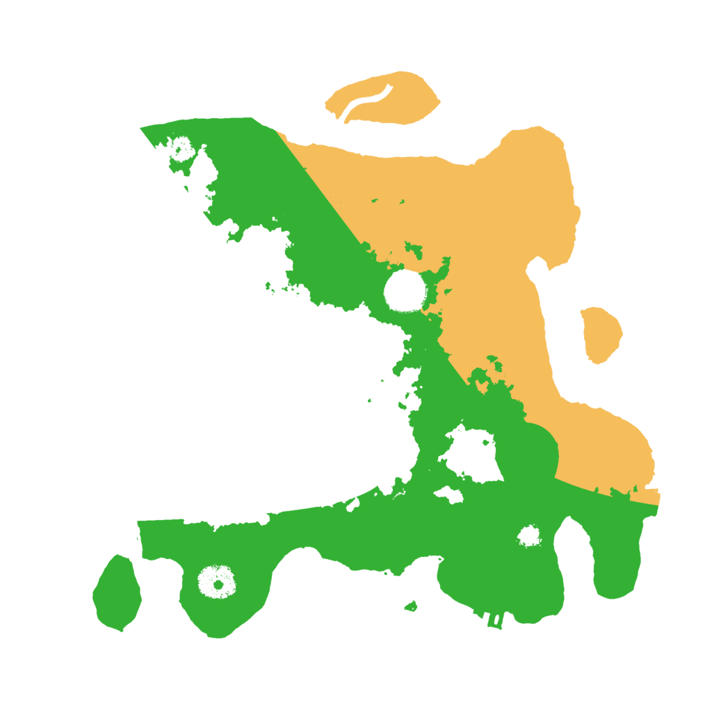 Biome Rust Map: Procedural Map, Size: 3000, Seed: 997732932
