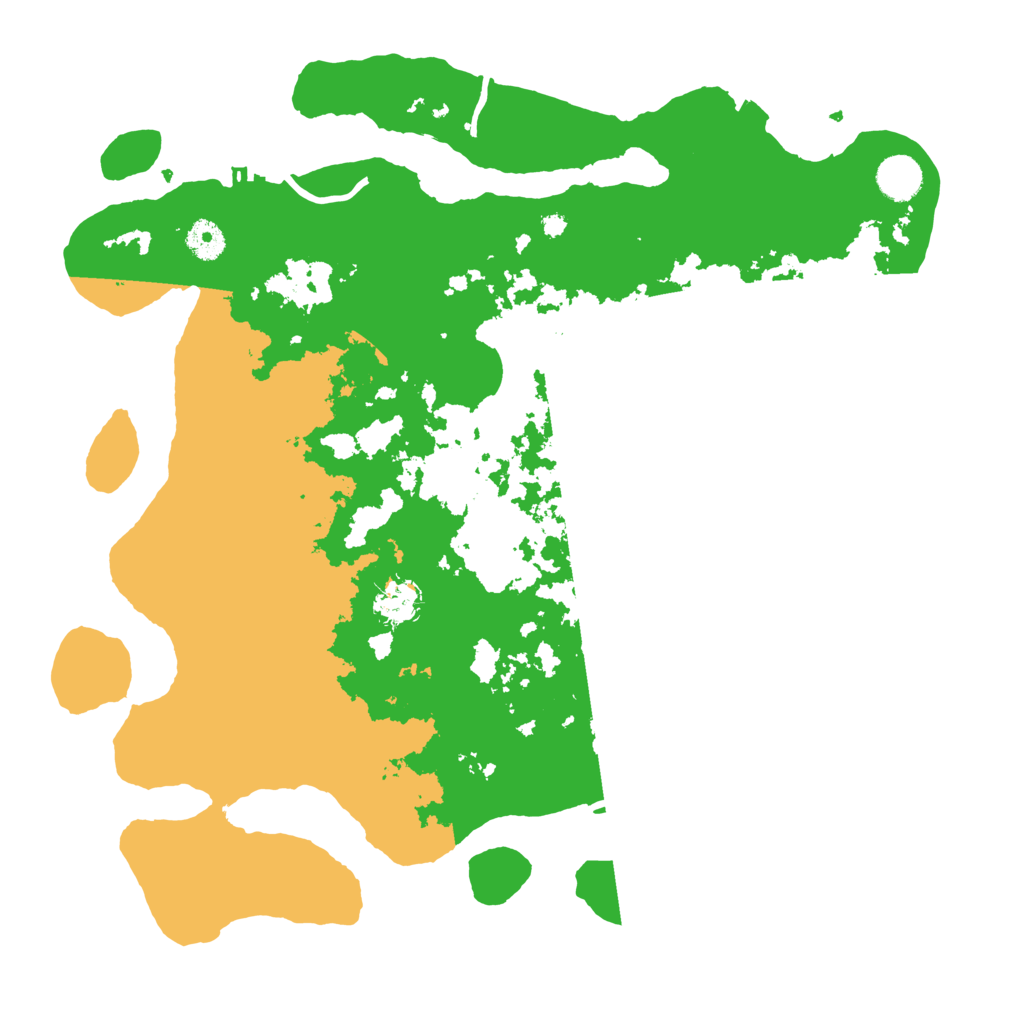 Biome Rust Map: Procedural Map, Size: 4000, Seed: 1215859560