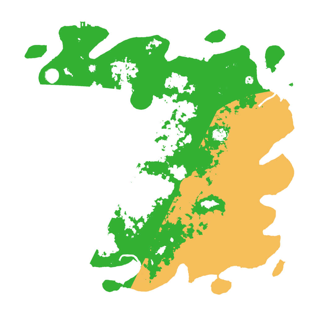 Biome Rust Map: Procedural Map, Size: 4000, Seed: 9350