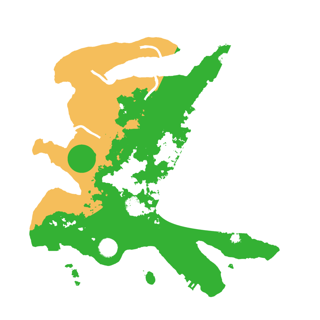 Biome Rust Map: Procedural Map, Size: 3000, Seed: 84313