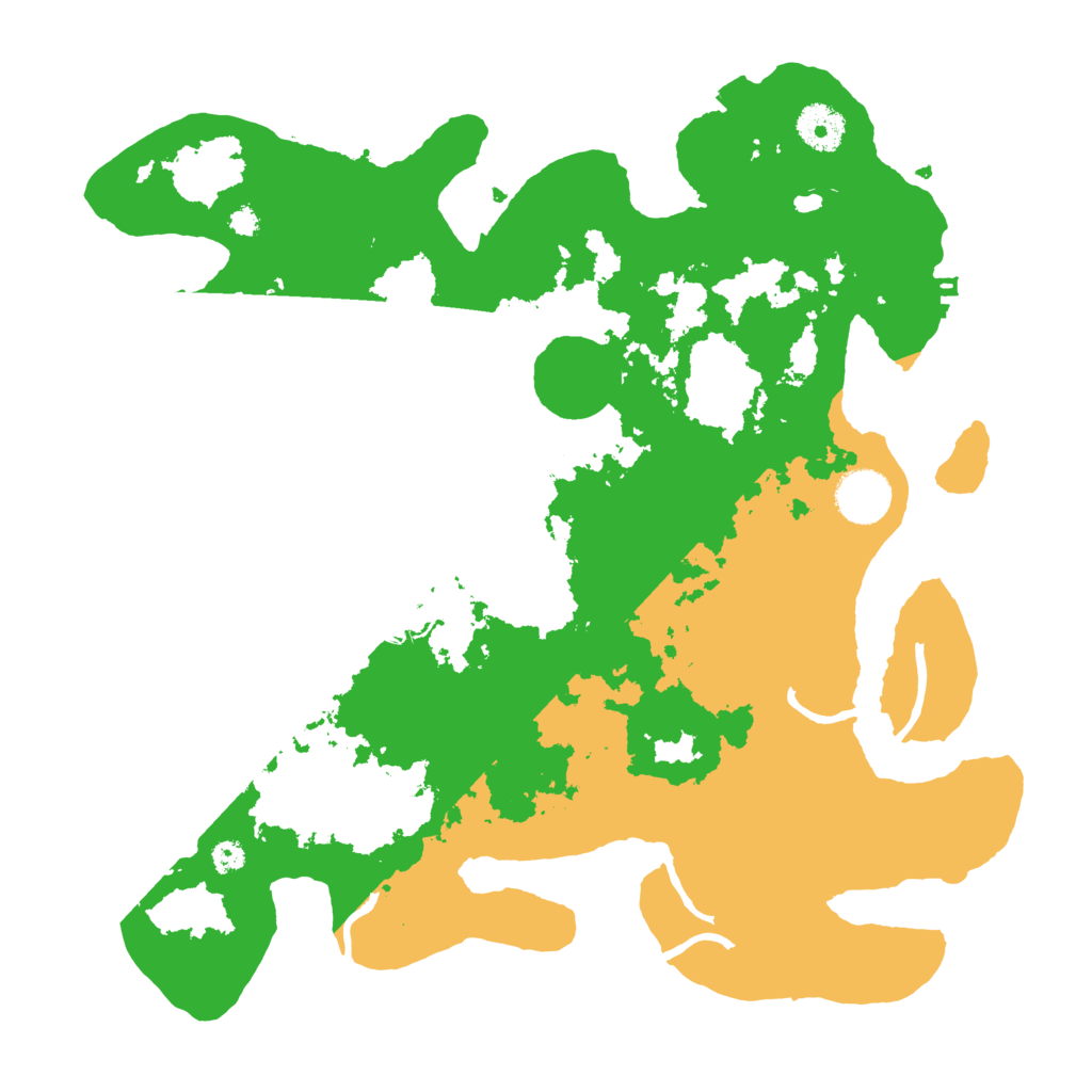 Biome Rust Map: Procedural Map, Size: 3500, Seed: 1649205883