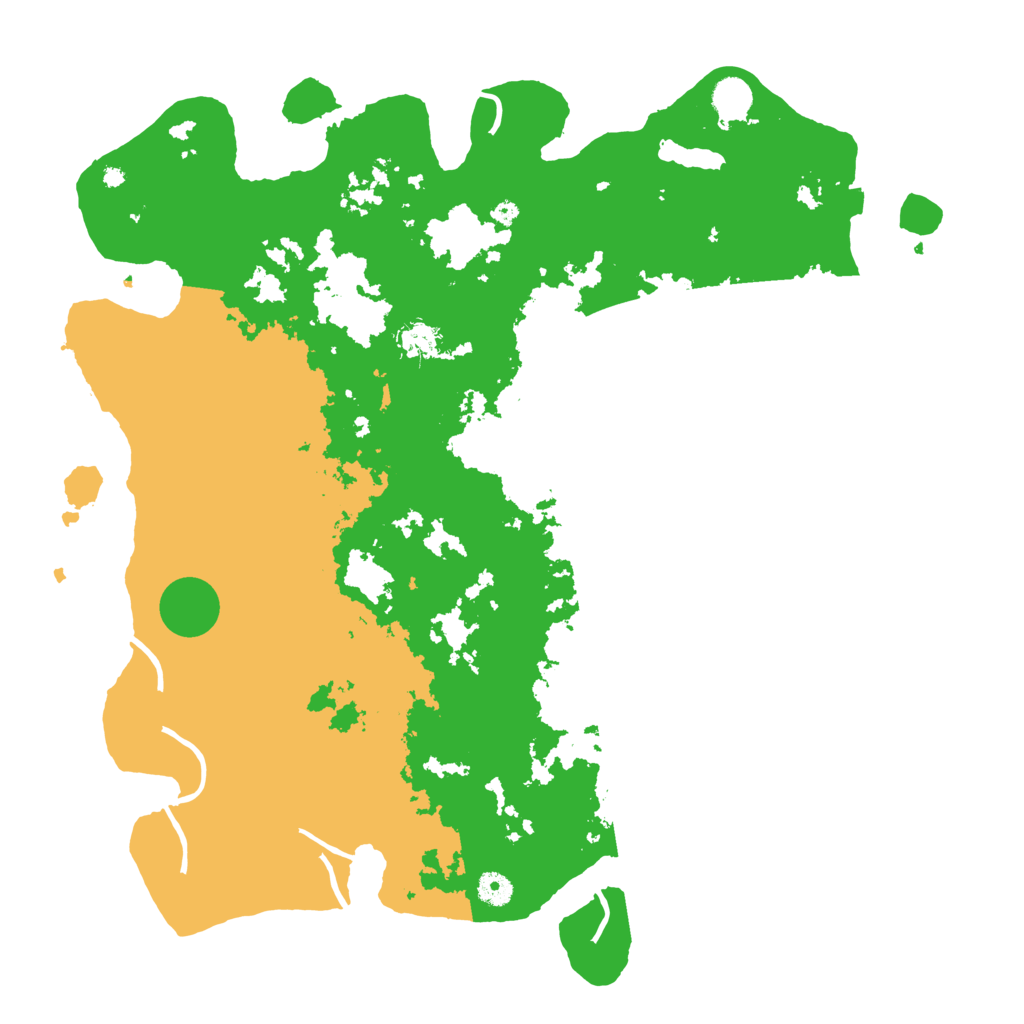 Biome Rust Map: Procedural Map, Size: 4500, Seed: 1034876259