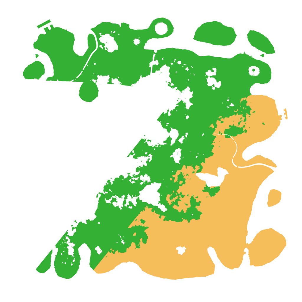 Biome Rust Map: Procedural Map, Size: 4250, Seed: 1397465441