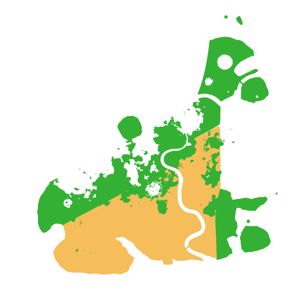 Biome Rust Map: Procedural Map, Size: 3450, Seed: 1414209166