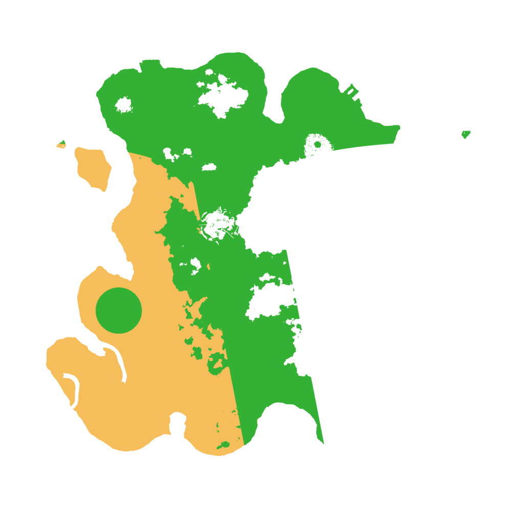 Biome Rust Map: Procedural Map, Size: 3000, Seed: 1608963265