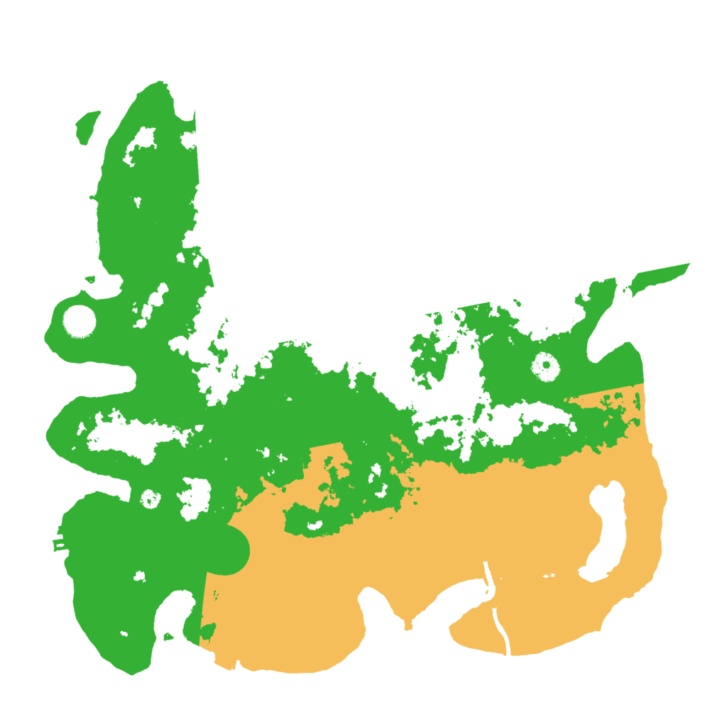Biome Rust Map: Procedural Map, Size: 3900, Seed: 68260485