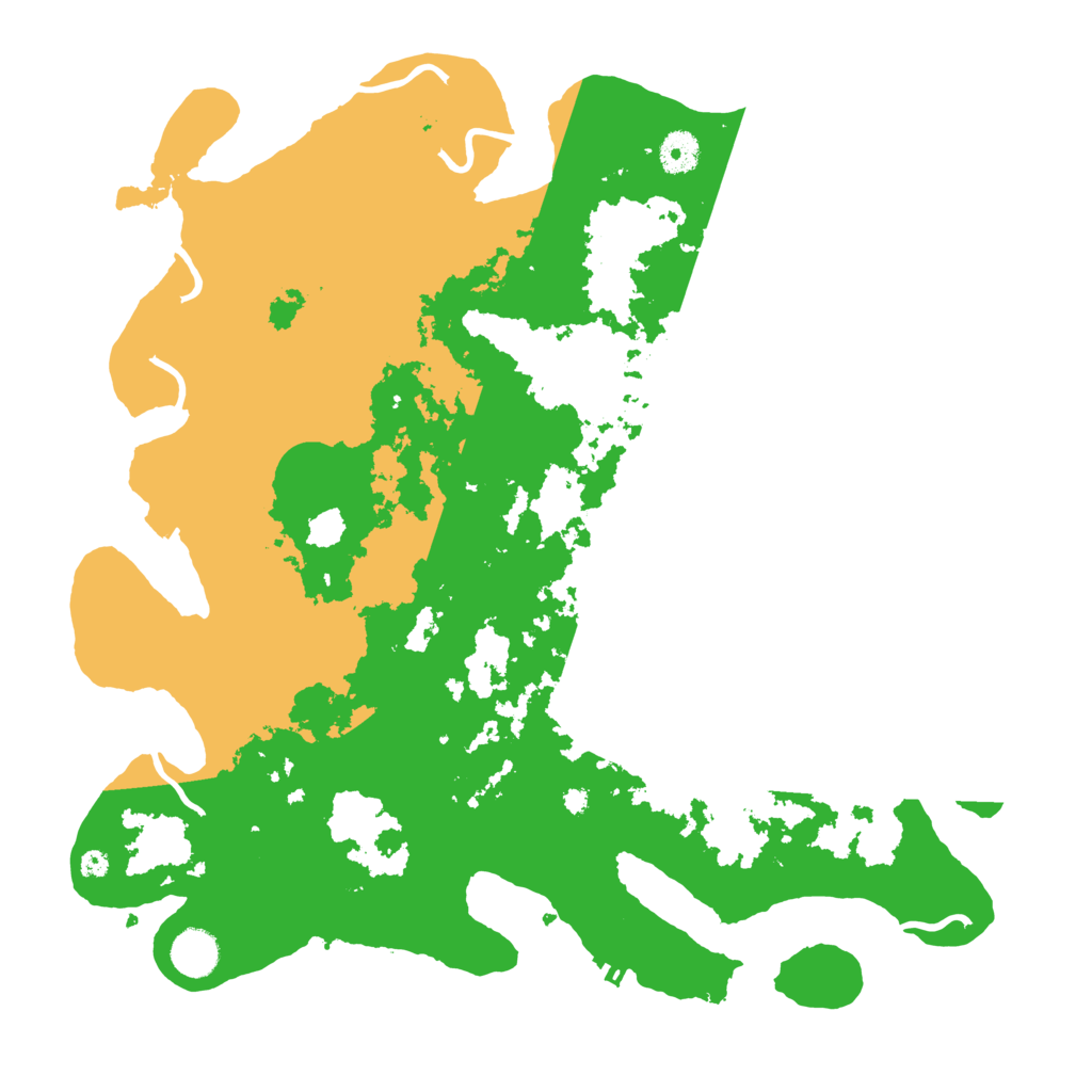 Biome Rust Map: Procedural Map, Size: 4000, Seed: 18000916