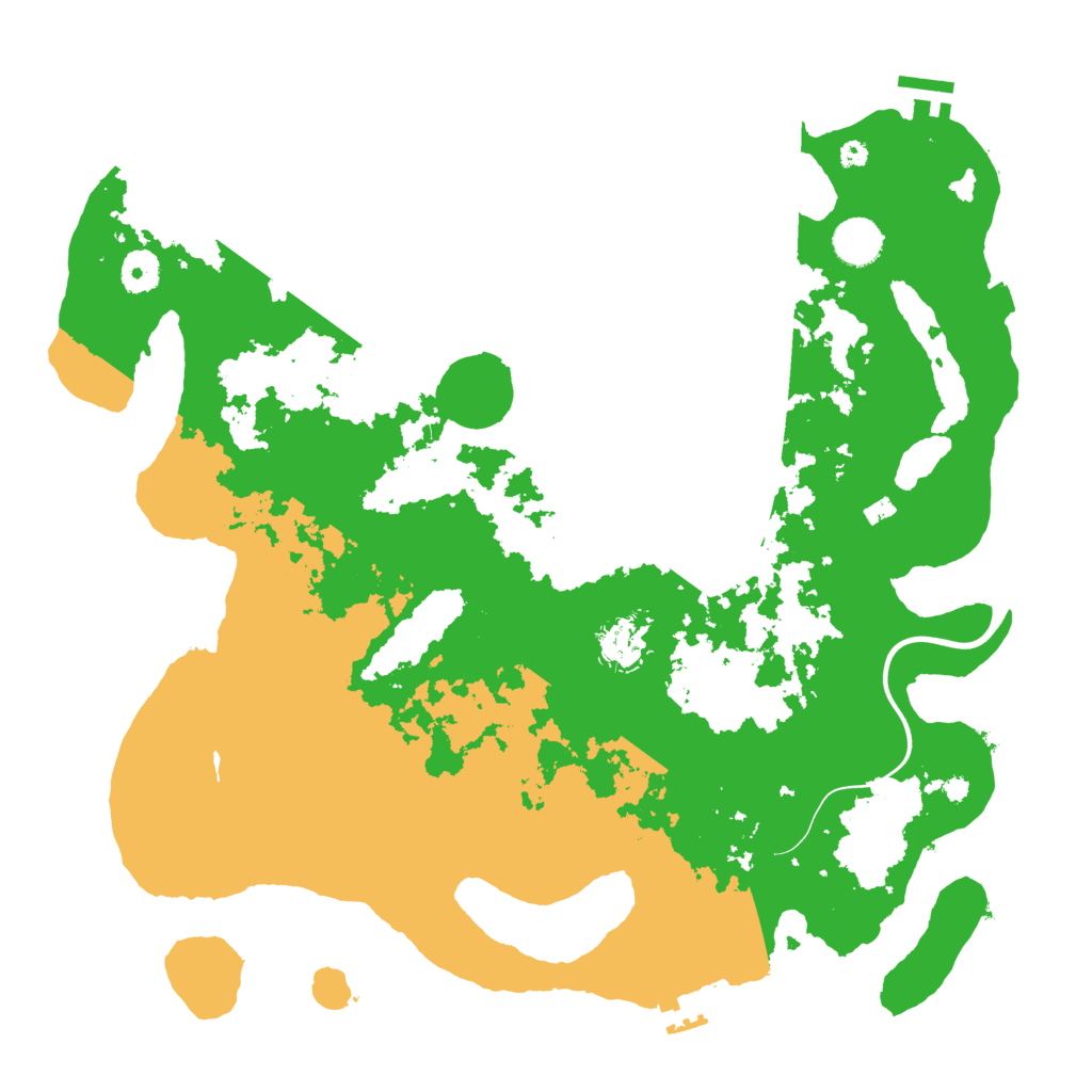 Biome Rust Map: Procedural Map, Size: 3950, Seed: 46546367