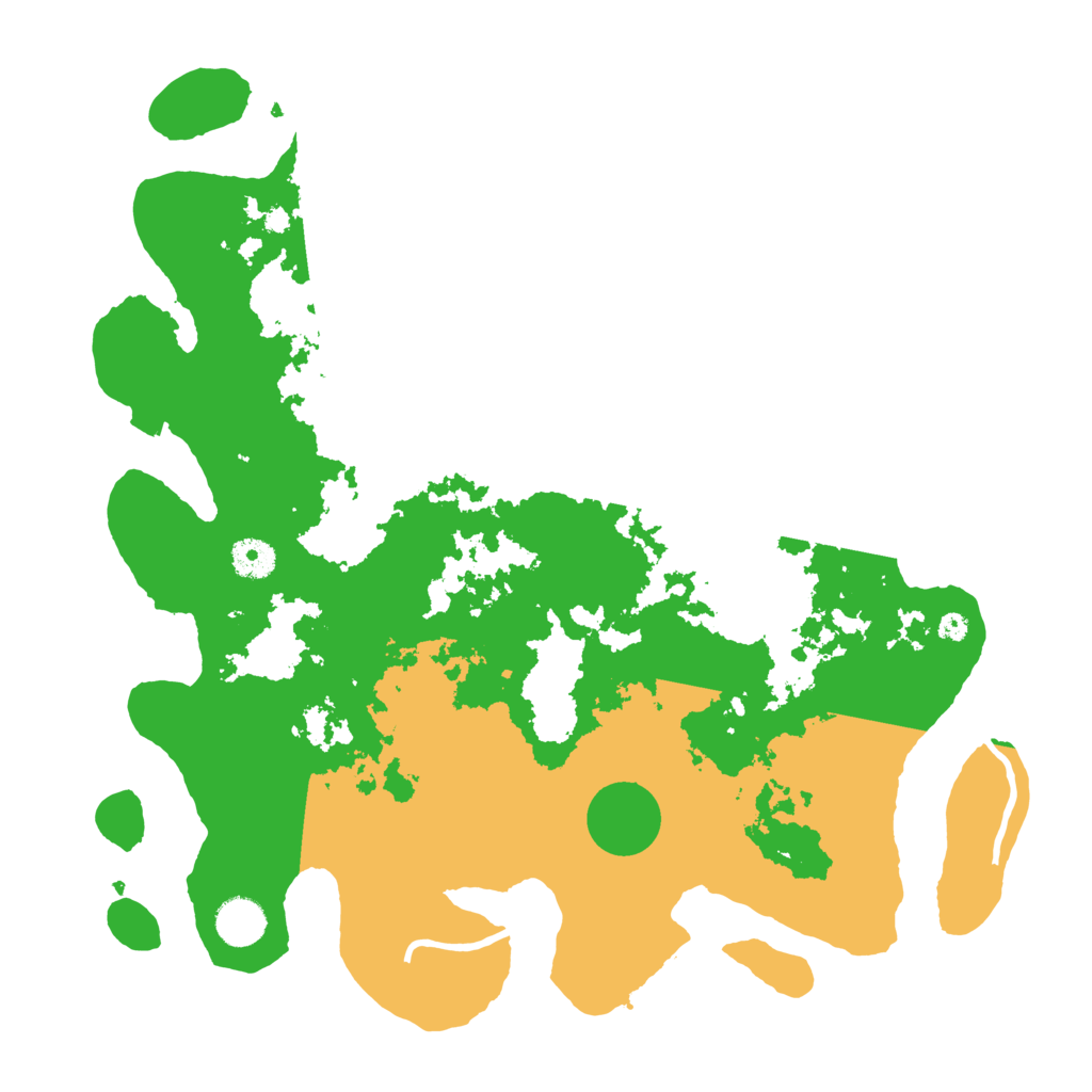 Biome Rust Map: Procedural Map, Size: 3900, Seed: 66897946