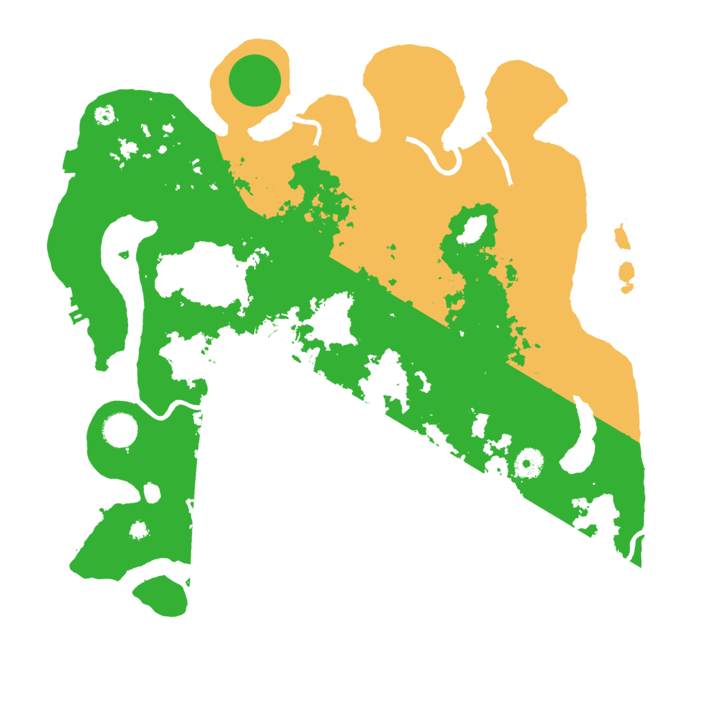 Biome Rust Map: Procedural Map, Size: 3600, Seed: 89602434
