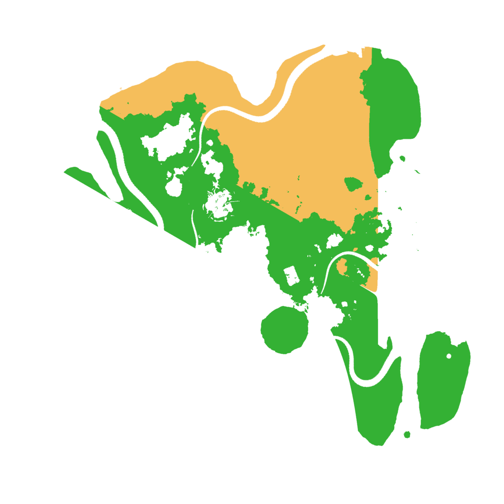 Biome Rust Map: Procedural Map, Size: 3000, Seed: 1865768314