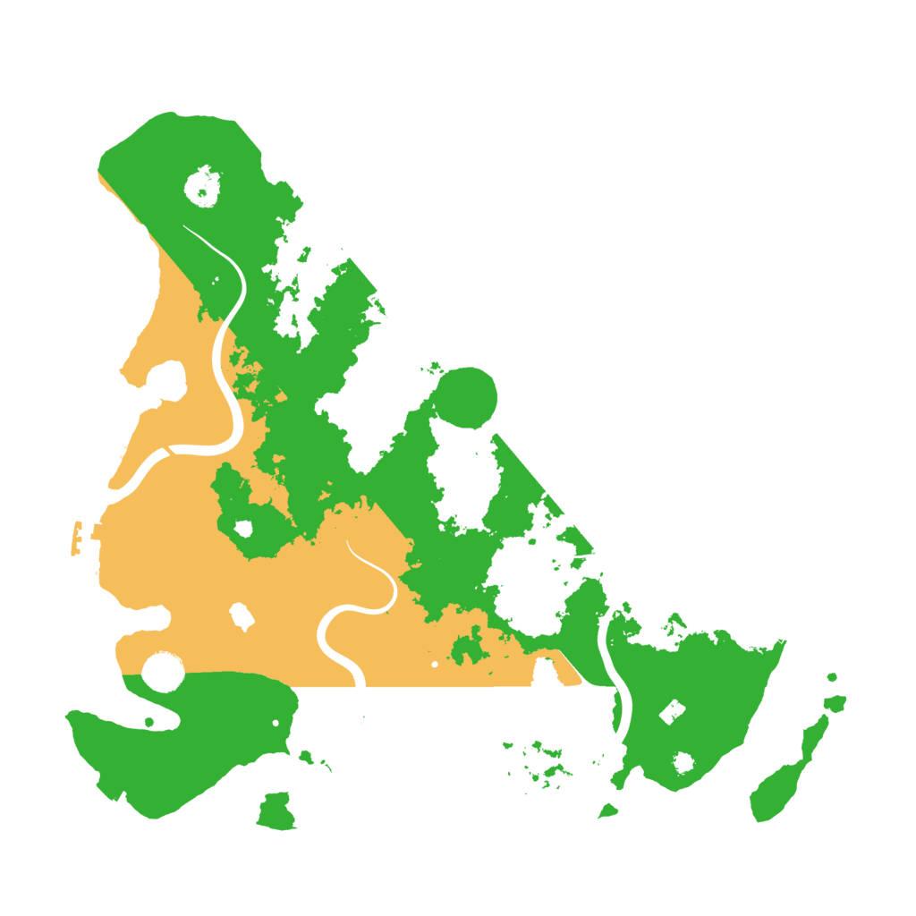 Biome Rust Map: Procedural Map, Size: 4000, Seed: 75925