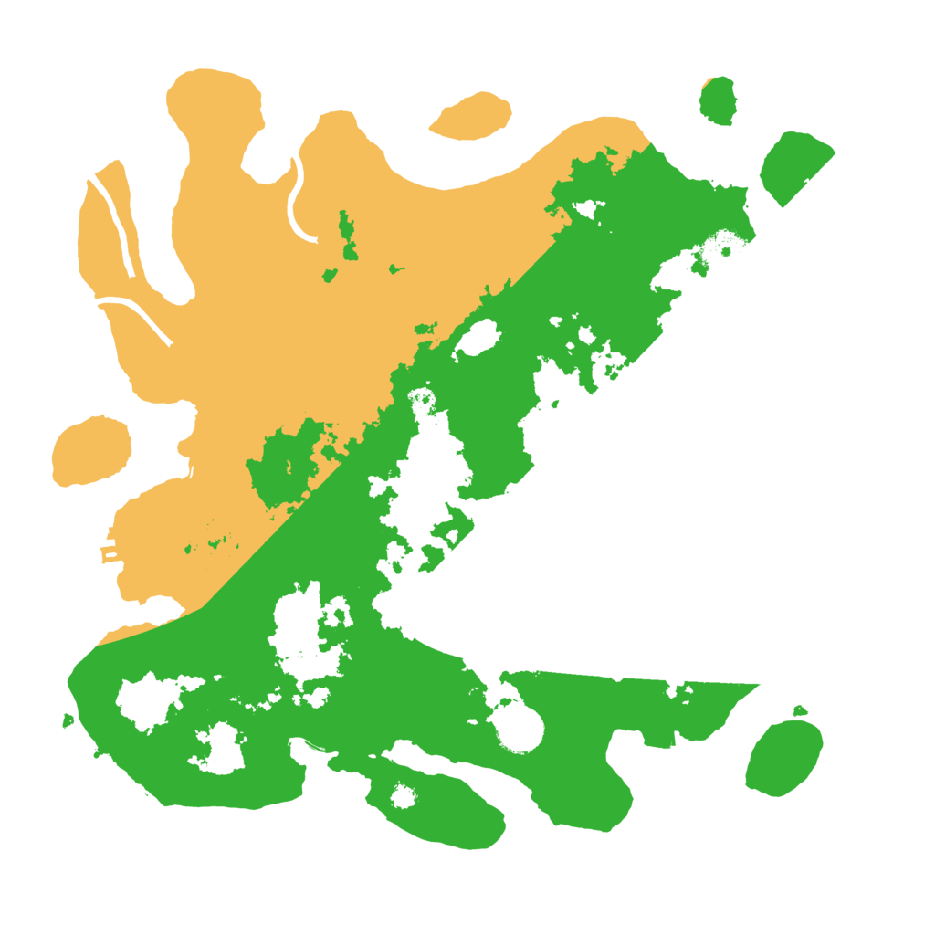 Biome Rust Map: Procedural Map, Size: 3500, Seed: 1276494043