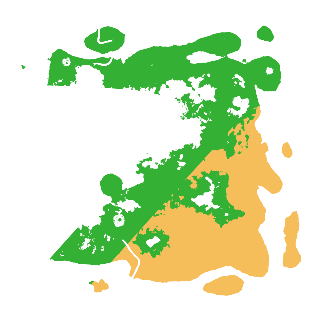 Biome Rust Map: Procedural Map, Size: 3950, Seed: 66175327