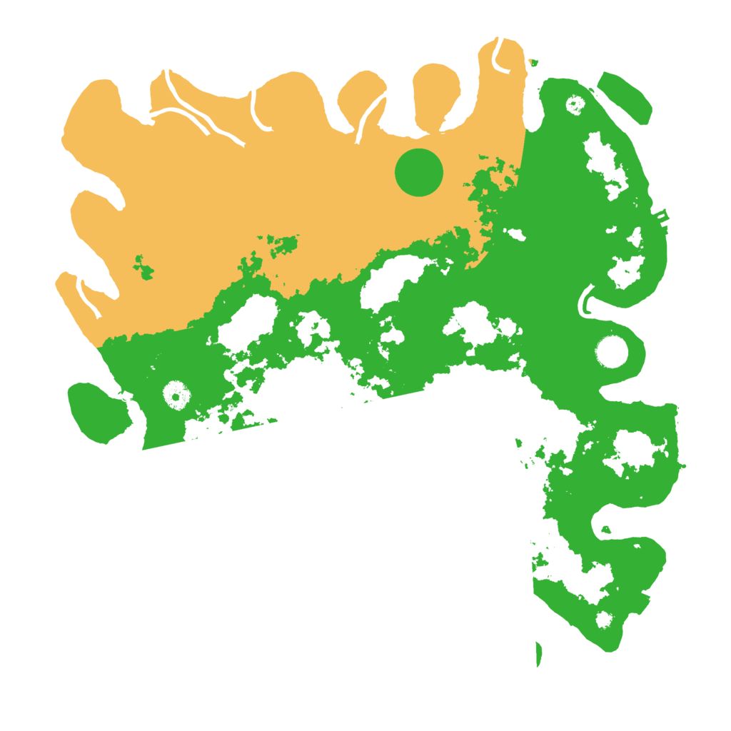 Biome Rust Map: Procedural Map, Size: 4000, Seed: 1612218740