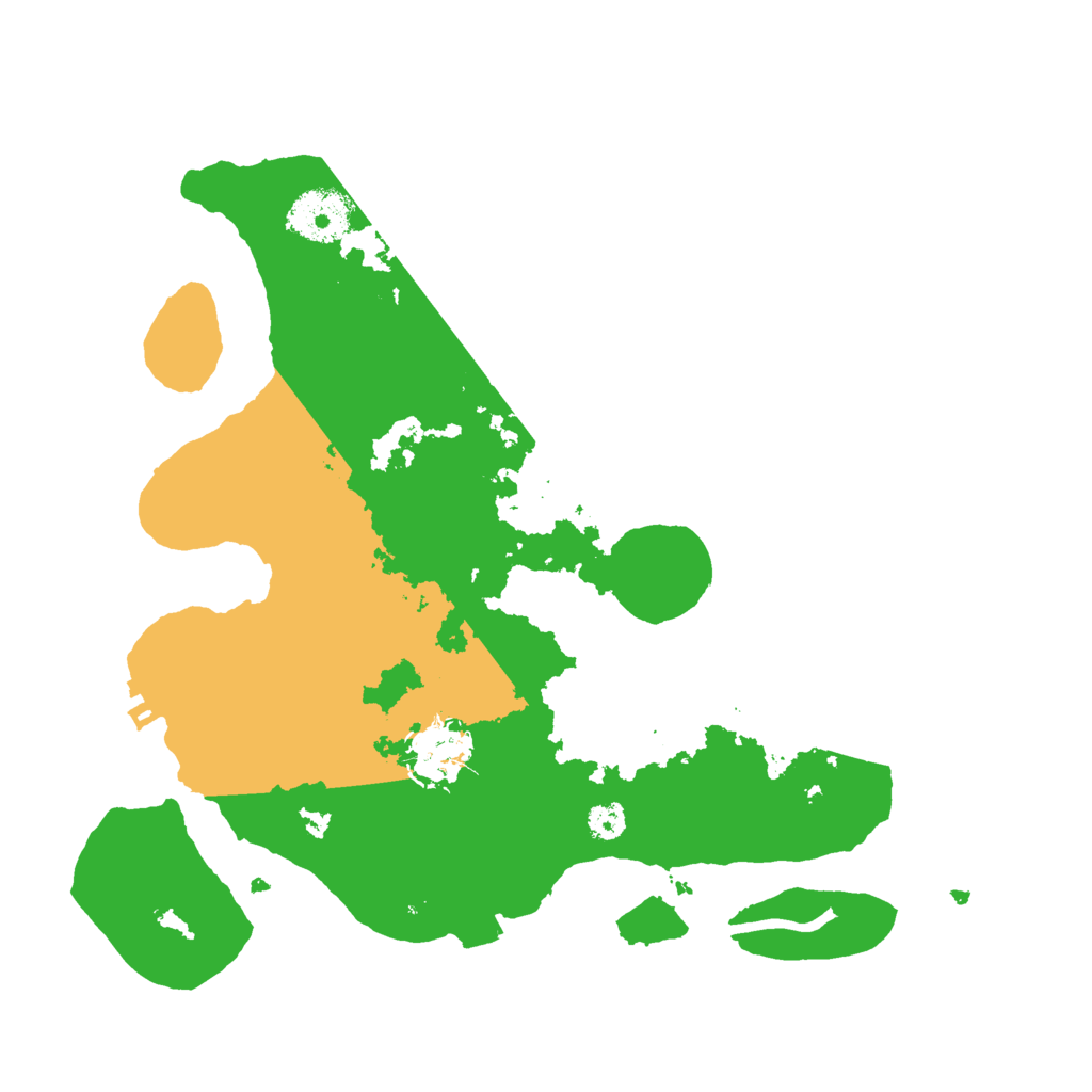 Biome Rust Map: Procedural Map, Size: 3000, Seed: 871187244
