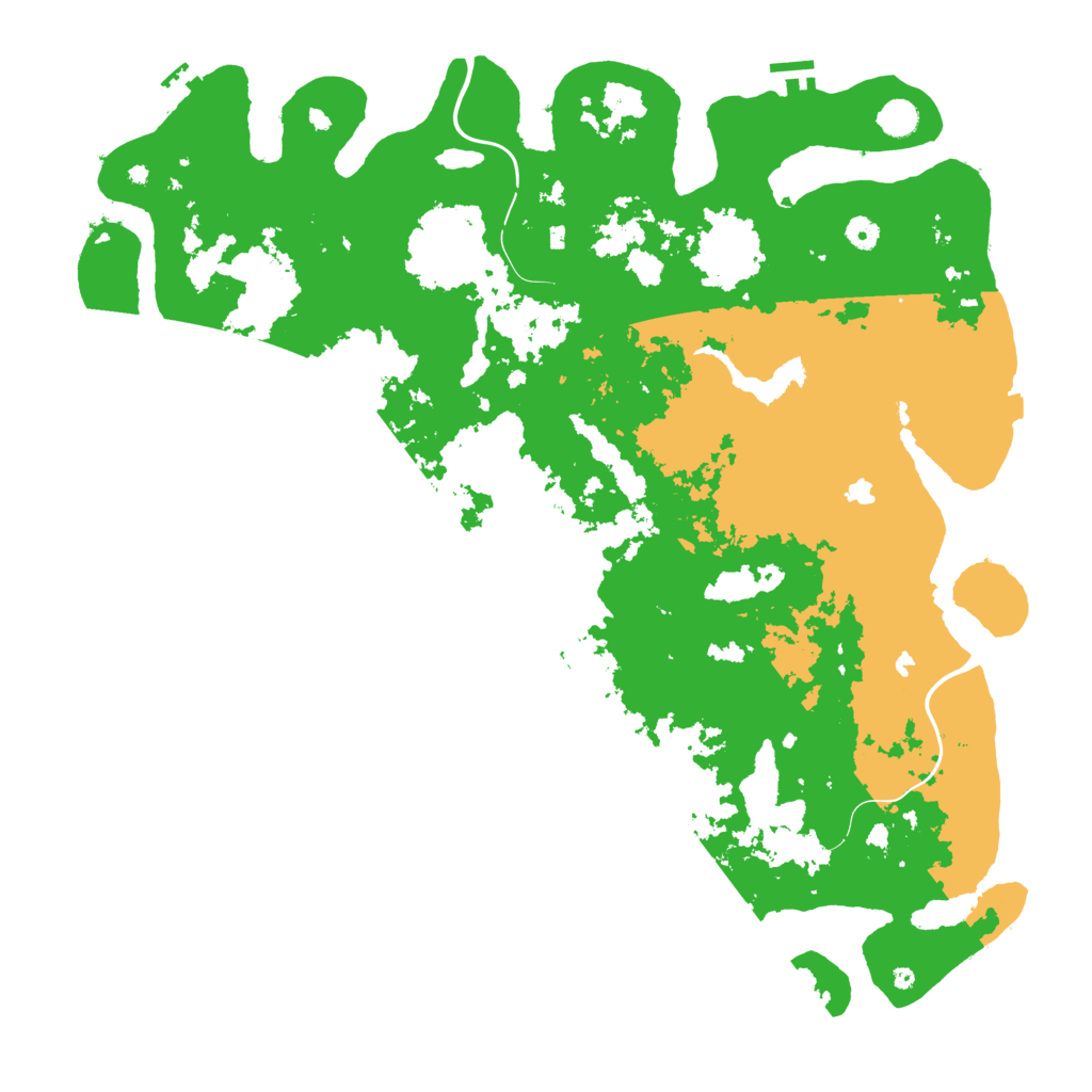 Biome Rust Map: Procedural Map, Size: 5000, Seed: 116770112