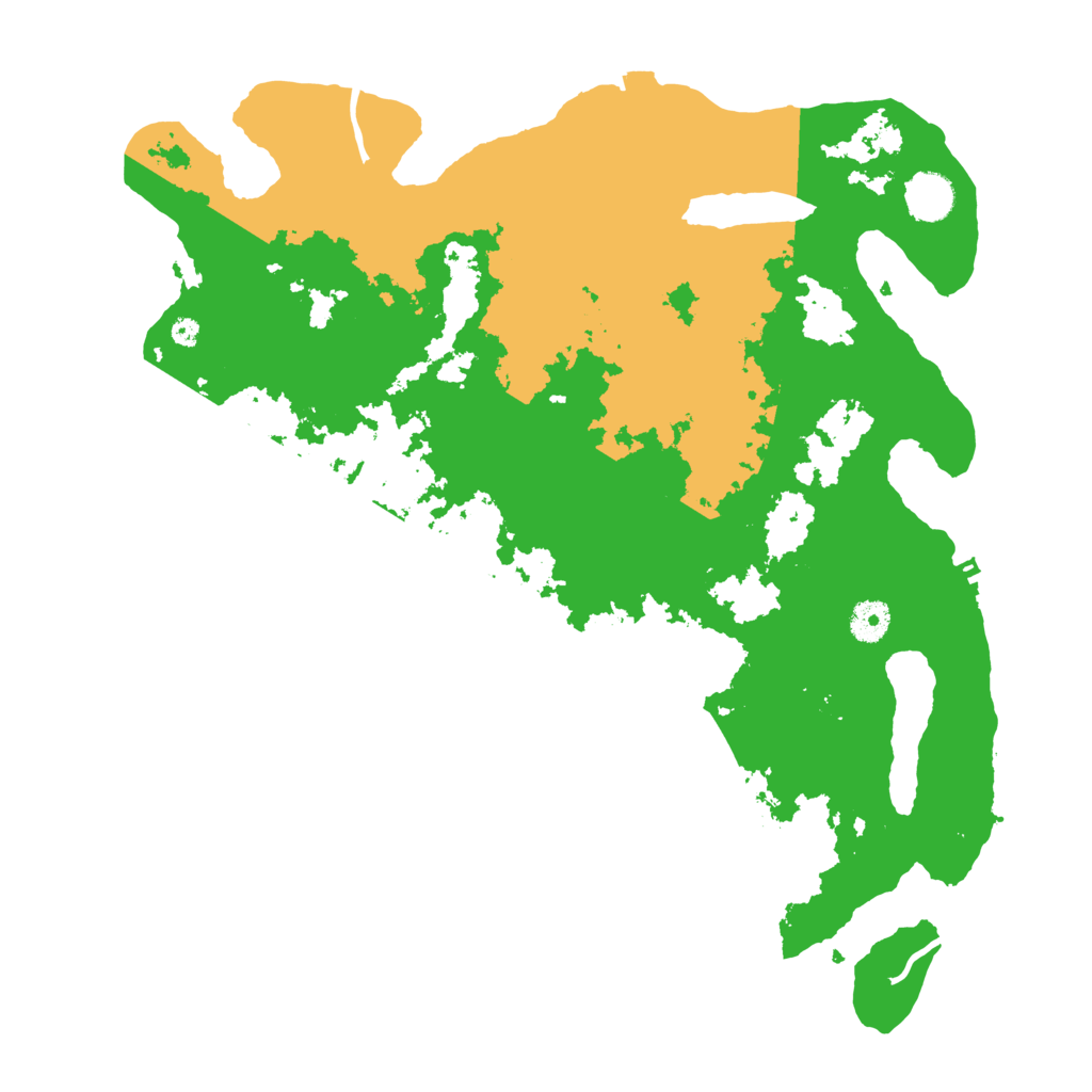 Biome Rust Map: Procedural Map, Size: 4000, Seed: 1910794456