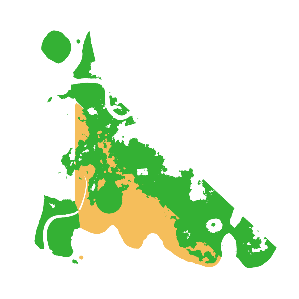 Biome Rust Map: Procedural Map, Size: 3000, Seed: 124667402