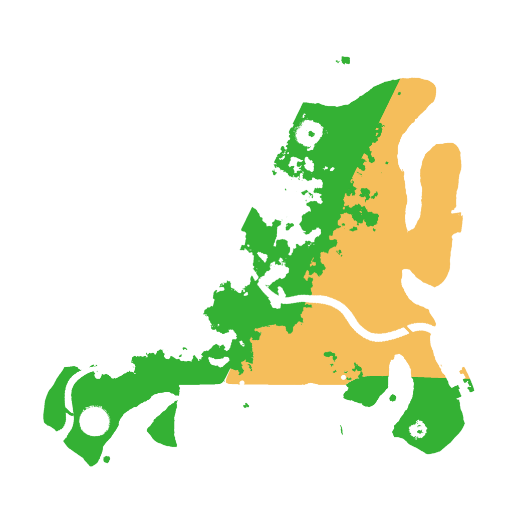 Biome Rust Map: Procedural Map, Size: 3000, Seed: 1859925646
