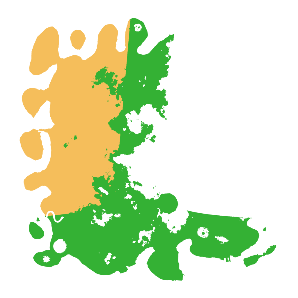 Biome Rust Map: Procedural Map, Size: 4000, Seed: 1758165863