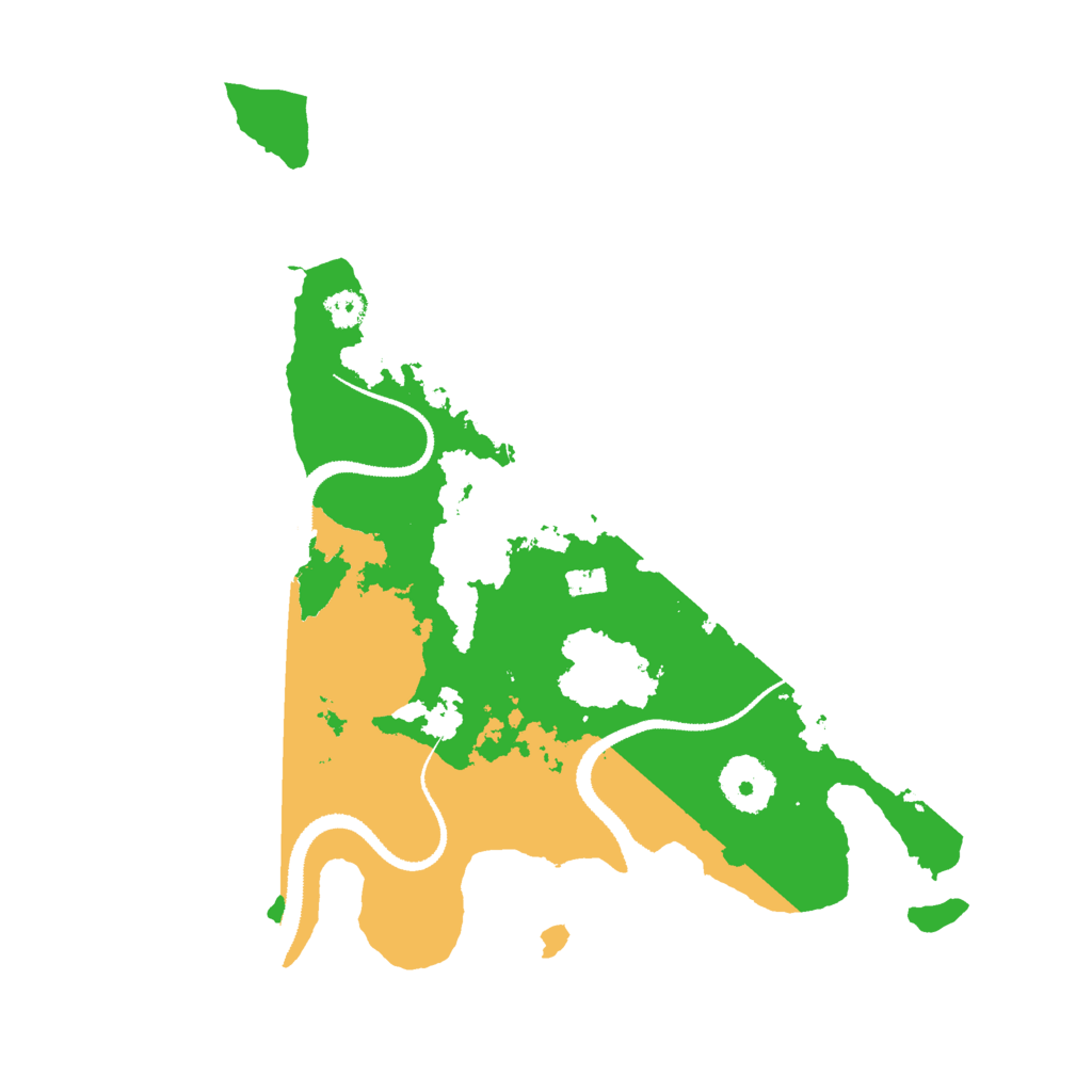 Biome Rust Map: Procedural Map, Size: 3000, Seed: 1189575660