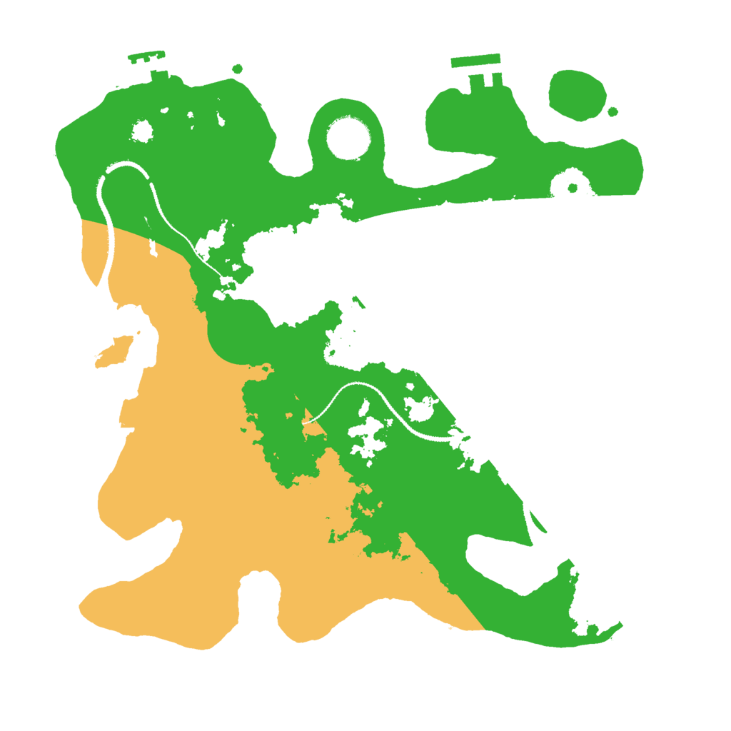 Biome Rust Map: Procedural Map, Size: 3000, Seed: 1824933577
