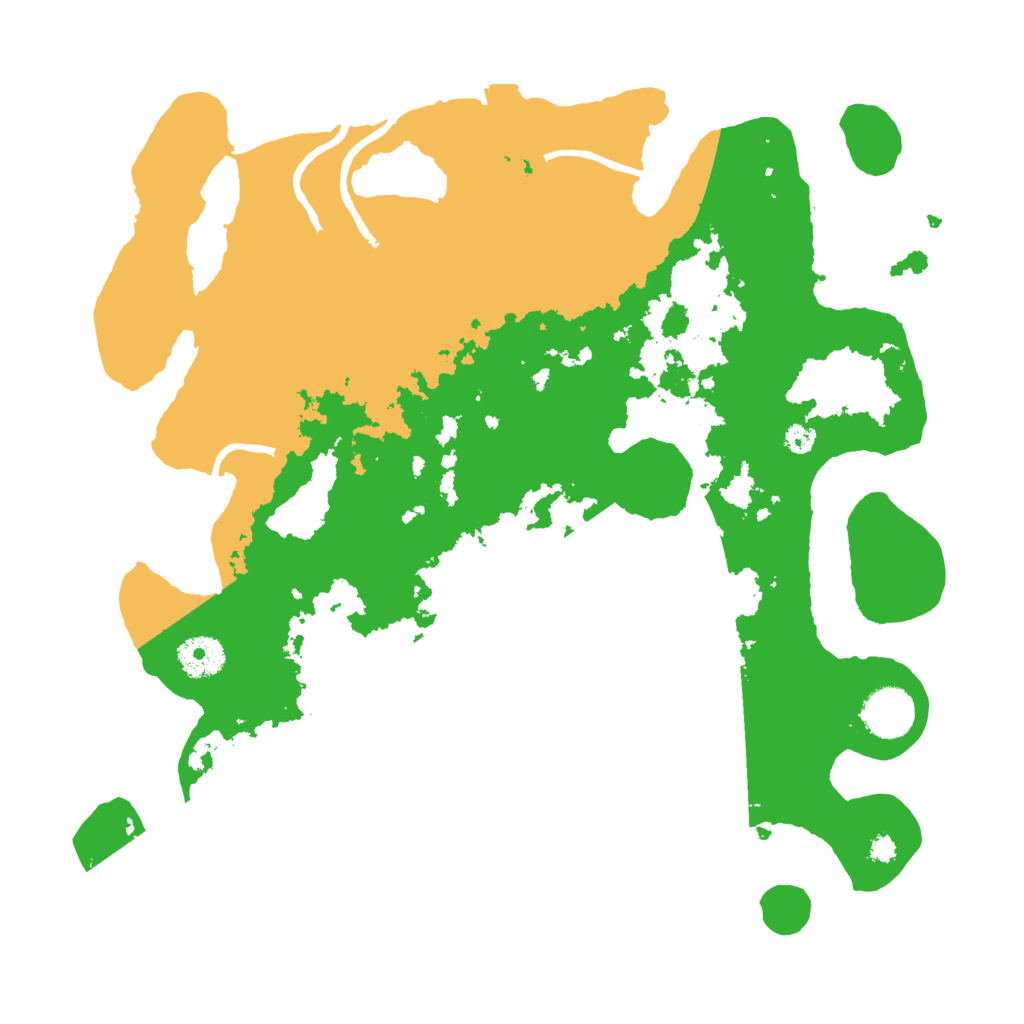 Biome Rust Map: Procedural Map, Size: 3500, Seed: 277654360