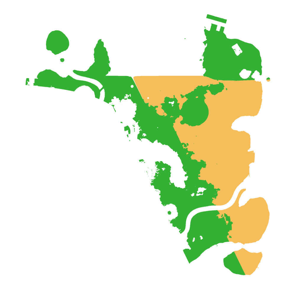 Biome Rust Map: Procedural Map, Size: 3000, Seed: 1720828490
