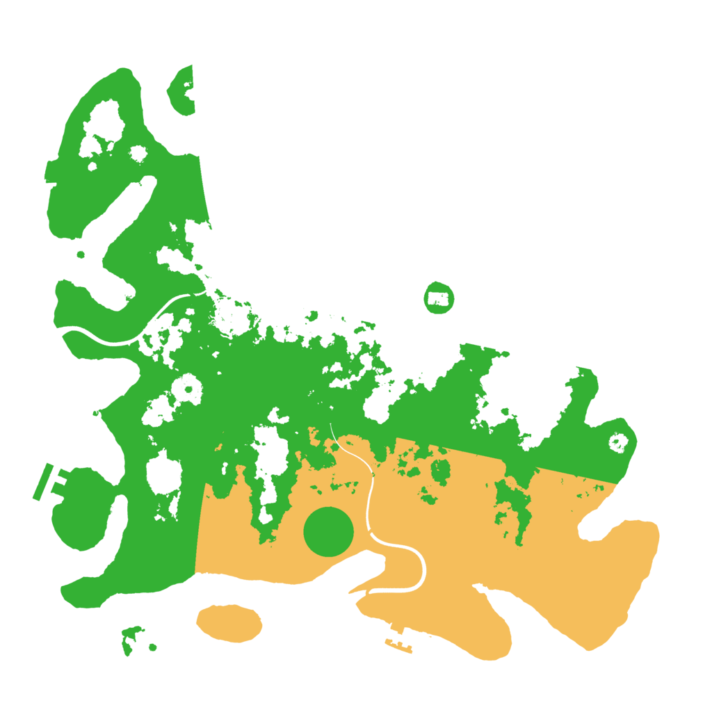 Biome Rust Map: Procedural Map, Size: 3750, Seed: 16860195