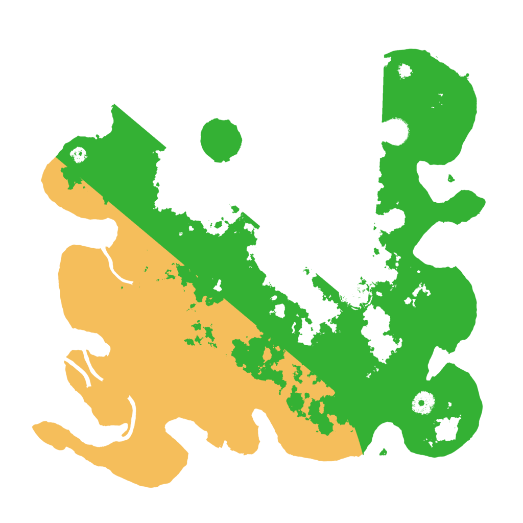 Biome Rust Map: Procedural Map, Size: 3500, Seed: 566457397