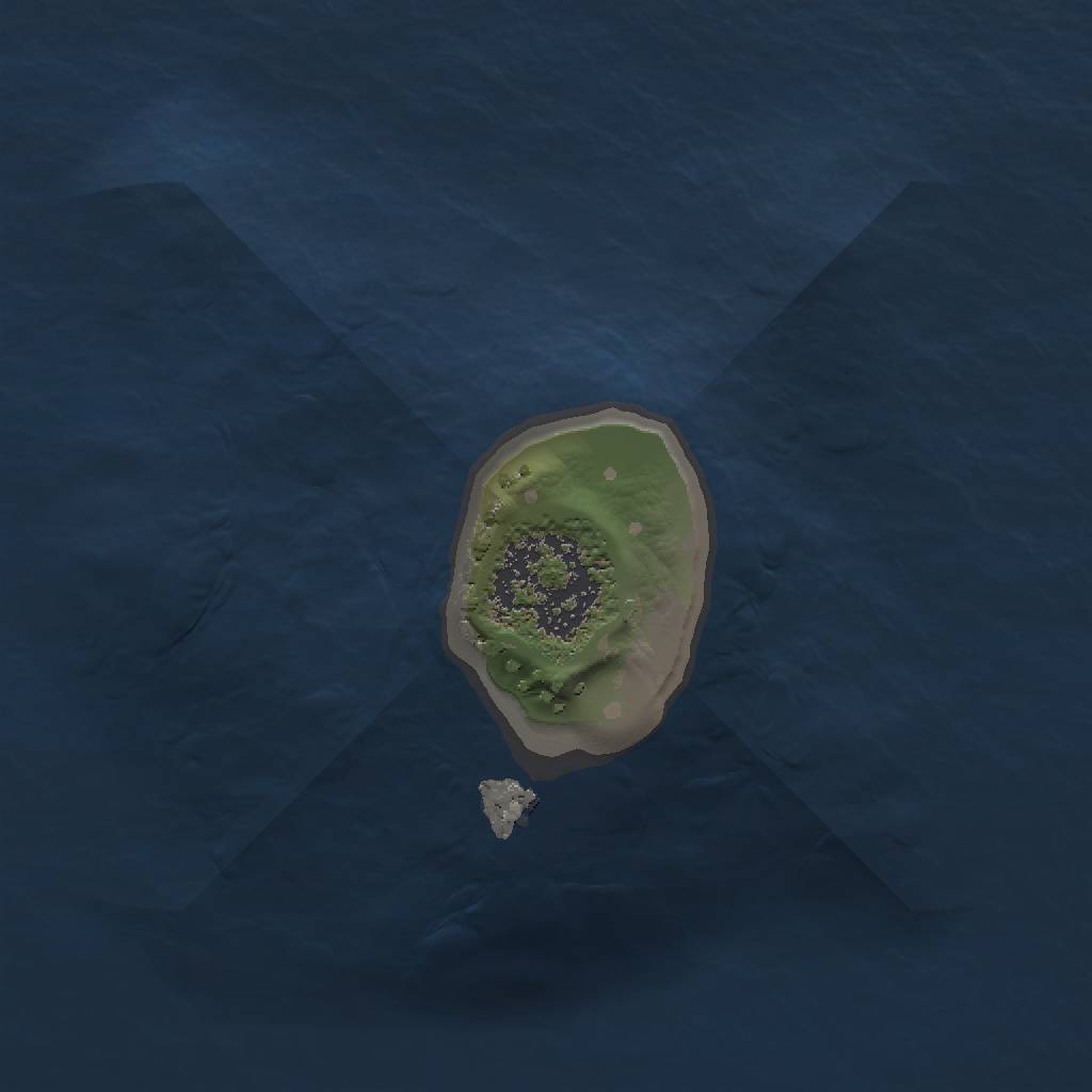 Rust Map: Procedural Map, Size: 1000, Seed: 1379702440, 3 Monuments