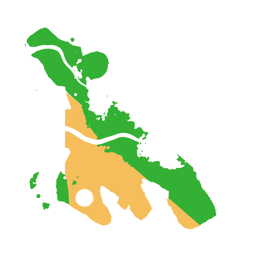 Biome Rust Map: Procedural Map, Size: 2600, Seed: 453405472